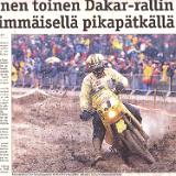 Vuoden 2002 Dakar. Julkaistu 30.12.2001
