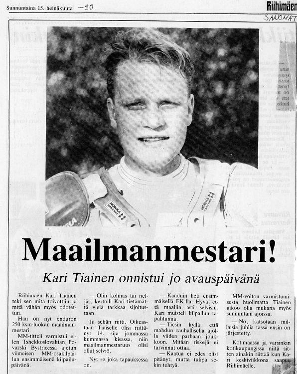 1990 MM mestaruus Kari321