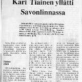 1985 MX-kilpailu Savonlinnassa