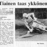 1991 MM-sarja Suomi